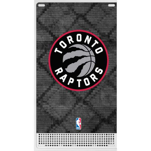 NBA Toronto Raptors Black Rust Xbox Series S Console Skin